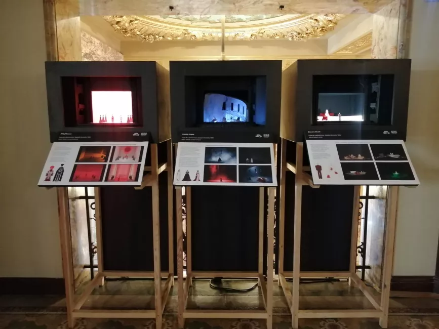 Exposition de maquettes scénographiques en partenariat avec l'École Bleue