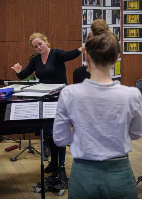 Les répétitions de Lucie de Lammermoor (2026) © Stefan Brion