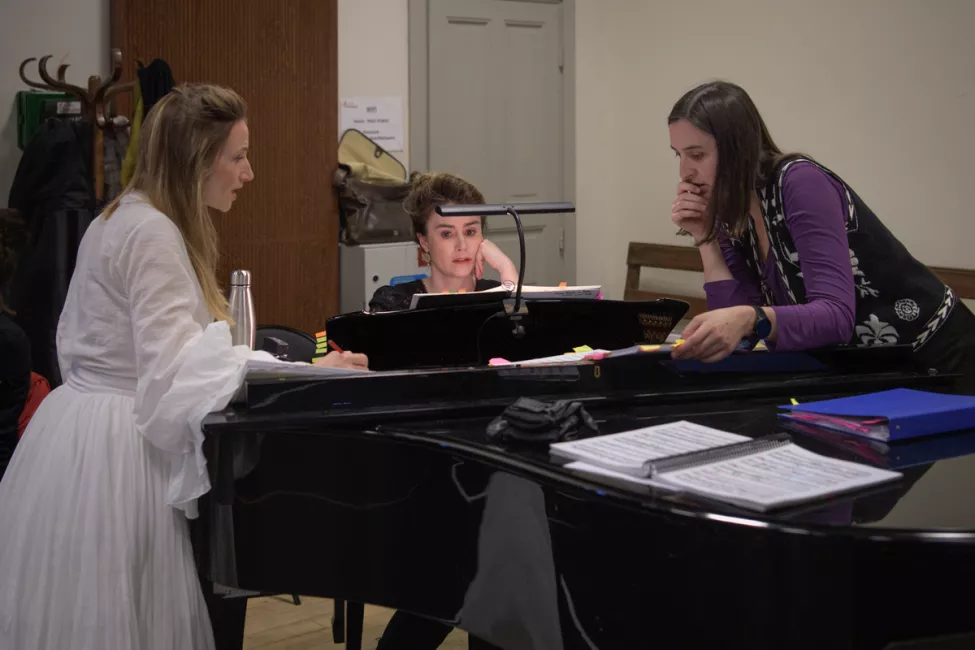 Les répétitions de Lucie de Lammermoor (2026) © Stefan Brion