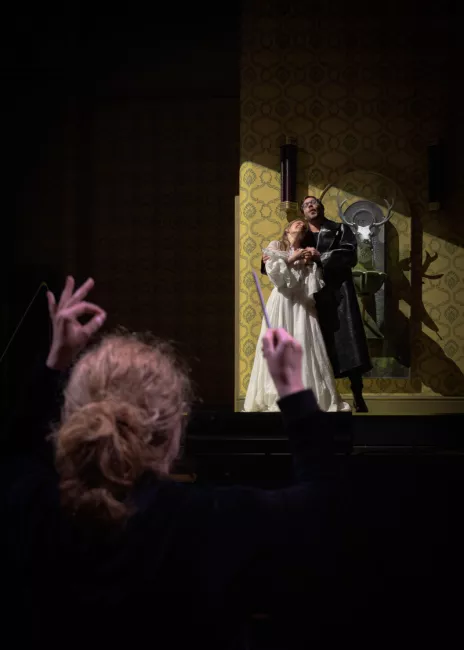 Les répétitions de Lucie de Lammermoor (2026) © Stefan Brion