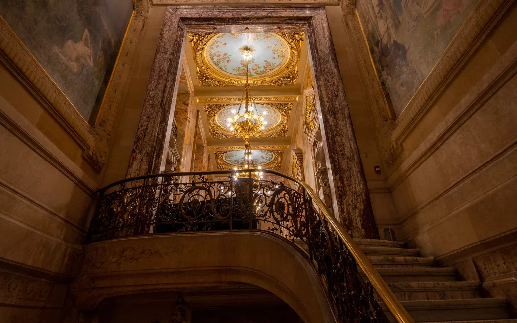 Avant-foyer de l'Opéra-Comique © Frédéric Michot