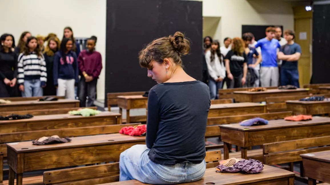 Répétition de Brundibár avec la Maîtrise Populaire © Stefan Brion