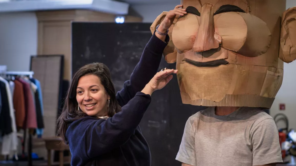 Répétition de Brundibár avec la Maîtrise Populaire © Stefan Brion