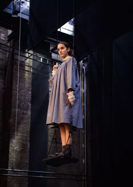 Répétition de Brundibár avec la Maîtrise Populaire au plateau © Stefan Brion