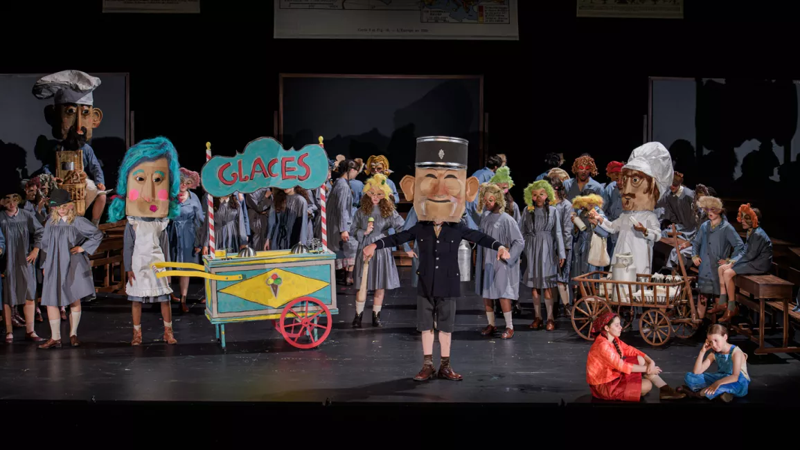 Brundibár, spectacle avec la Maîtrise Populaire, juin 2026 © Stefan Brion