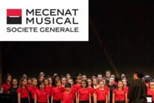 Renouvellement du soutien de Mécénat Musical Société Générale à la Maîtrise Populaire de l'Opéra Comique