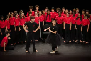 The Christmas concert of the Maîtrise Populaire de l’Opéra-Comique
