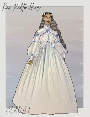 Croquis de costumes | Nuit sans aube