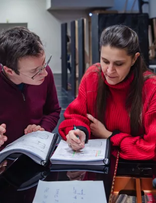 Avant la première : Nuit sans aube en répétitions