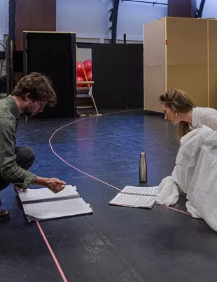 Clone of Before the premiere: Nuit sans aube in rehearsals