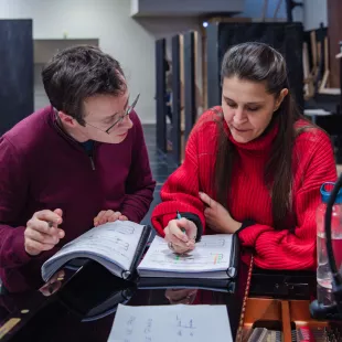 Clone of At the heart of the work: rehearsals for Werther