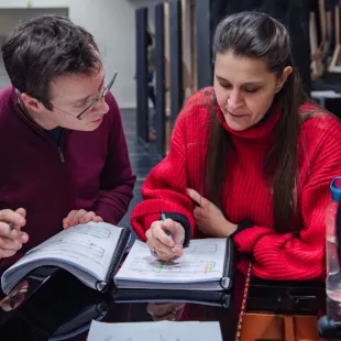 Avant la première : Nuit sans aube en répétitions