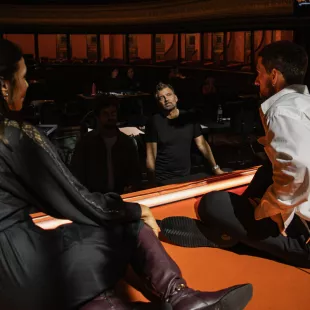 Before the premiere: Nuit sans aube in rehearsals