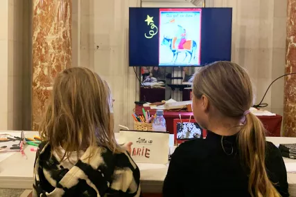 Recréation culturelle sur Lakmé avec Little Io