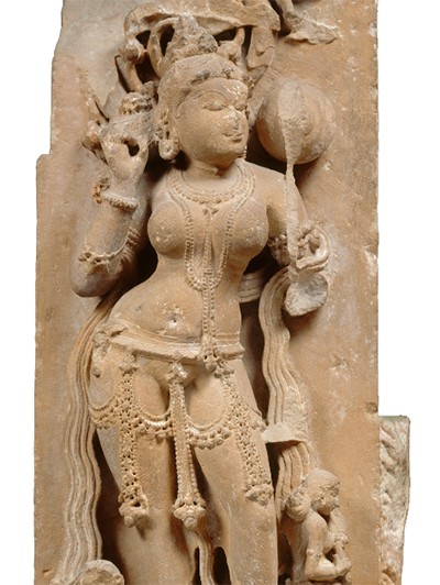 	<p>Divinité de l’arbre (salabhanjika ou vrksaka),Paris, musée Guimet – musée national des Arts asiatiques, Photo (C) RMN-Grand Palais (MNAAG, Paris) / Hervé Lewandowski</p>
 