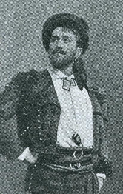 	<p>Albert Saléza en Don José, photographie anonyme parue dans la revue <em>Musica</em>, n°55, avril 1907 © Bibliothèque des Arts décoratifs</p>
 