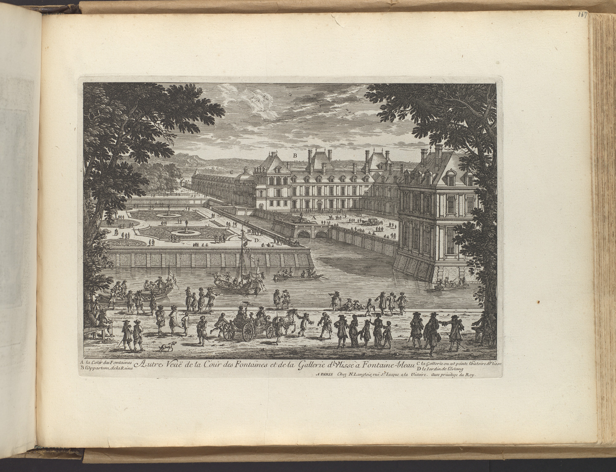 	<p>Adam Perelle | Autre Vue de la Cour de Fontaines et la Galerie d'Ulisse à Fontaine-bleau  © The Metropolitan Museum of Art</p>
 