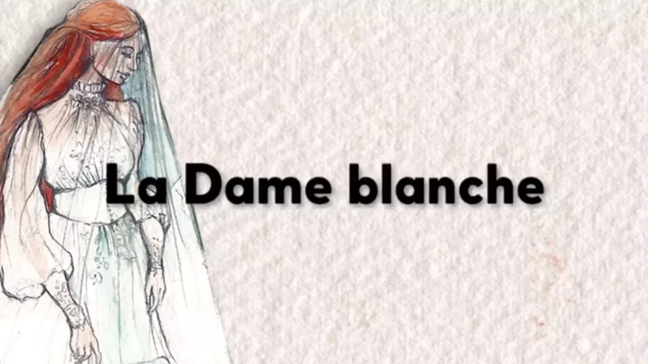 La Dame blanche, une histoire animée