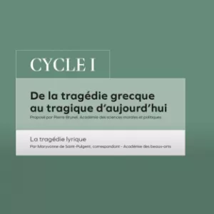 La tragédie lyrique, par Maryvonne de Saint Pulgent