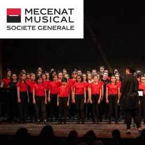 Renouvellement du soutien de Mécénat Musical Société Générale à la Maîtrise Populaire de l'Opéra Comique