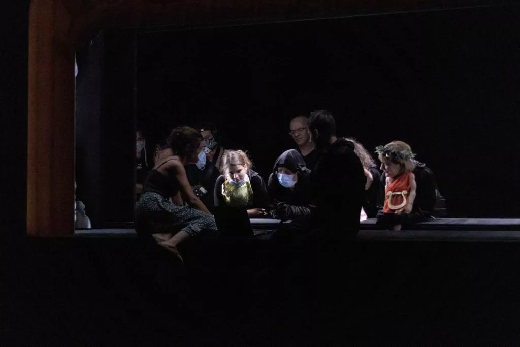 Les répétitions au plateau ont commencé pour Petite Balade aux Enfers !