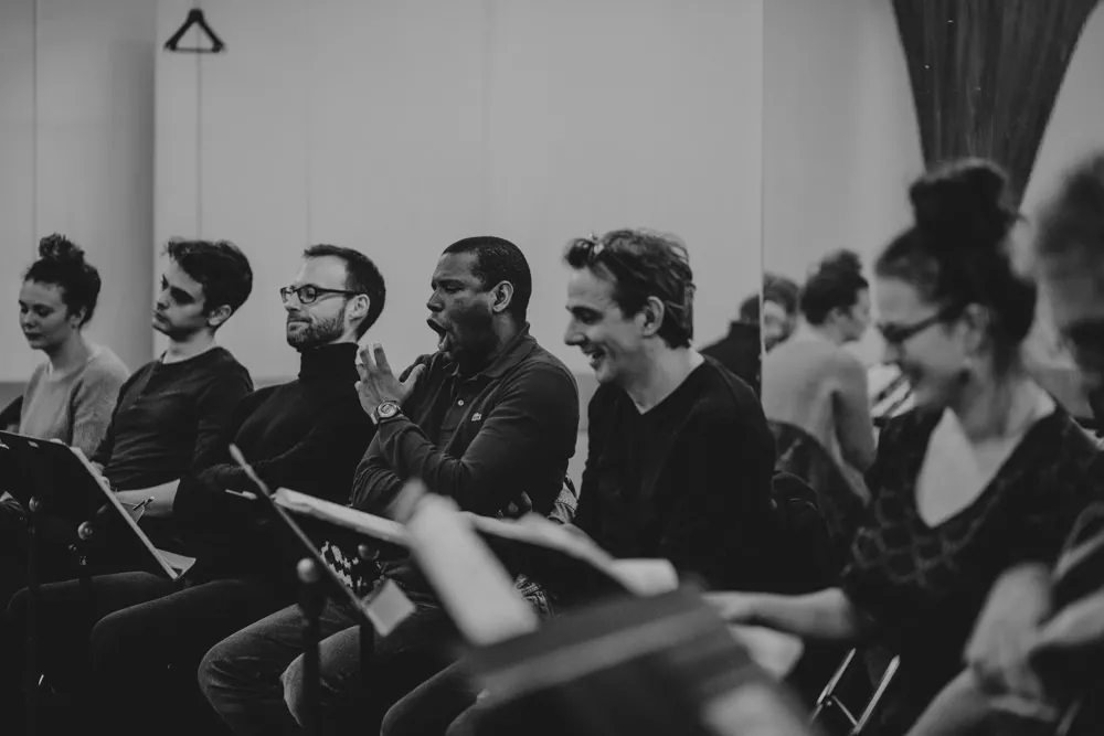 Première répétition ce matin pour Fantasio