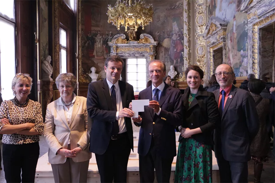 Un trophée pour une création