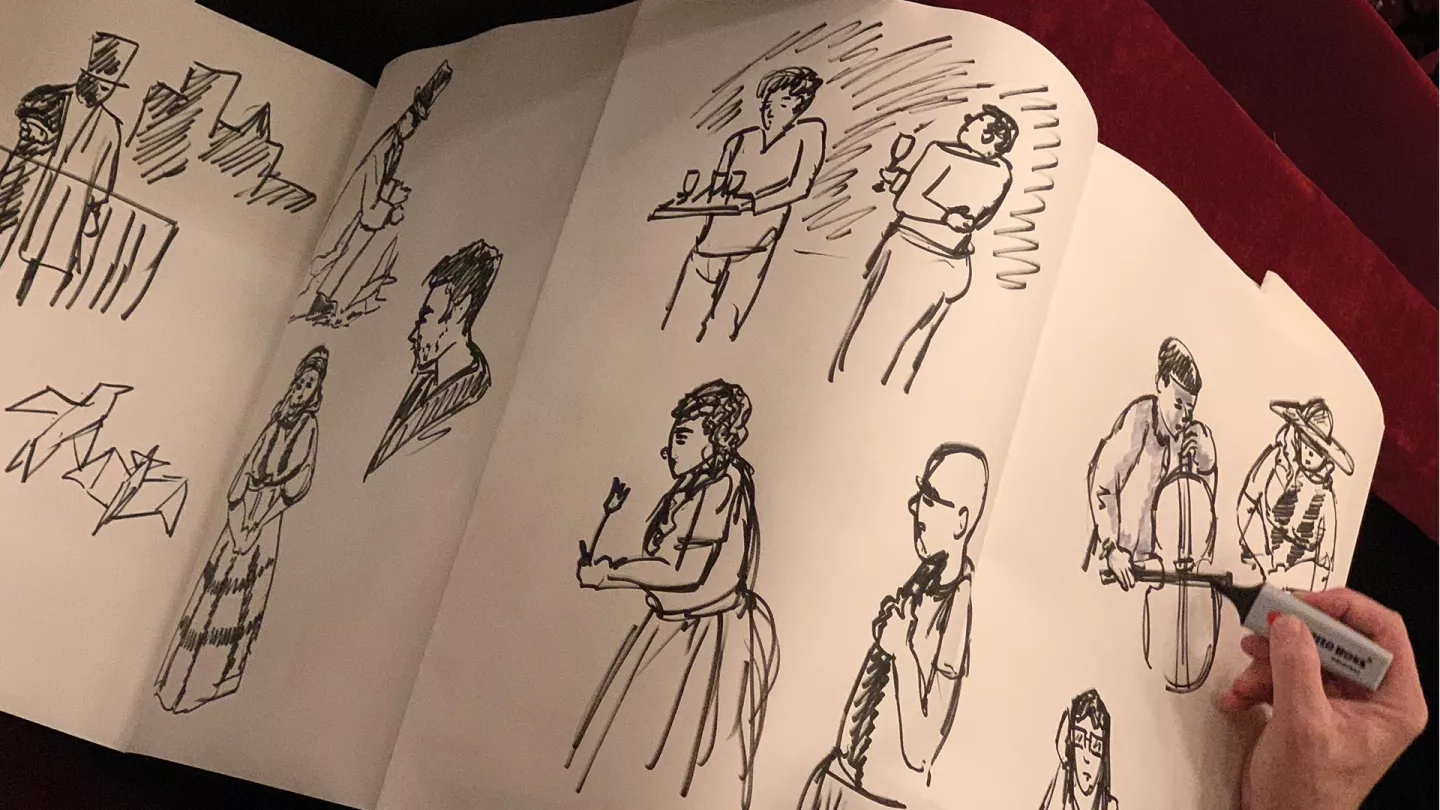 Dessiner le corps en mouvement : Les Éclairs