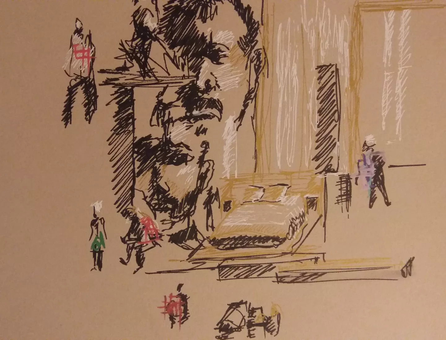 Hamlet : Croquis sur le vif