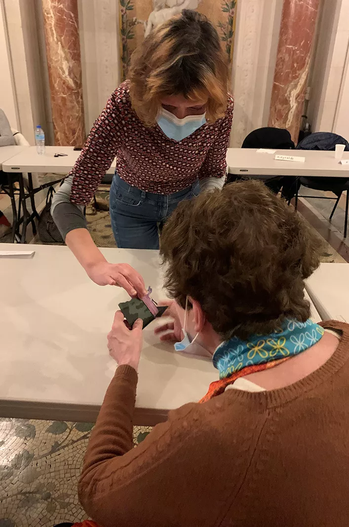 La Périchole : présentation de l'œuvre en approche tactile
