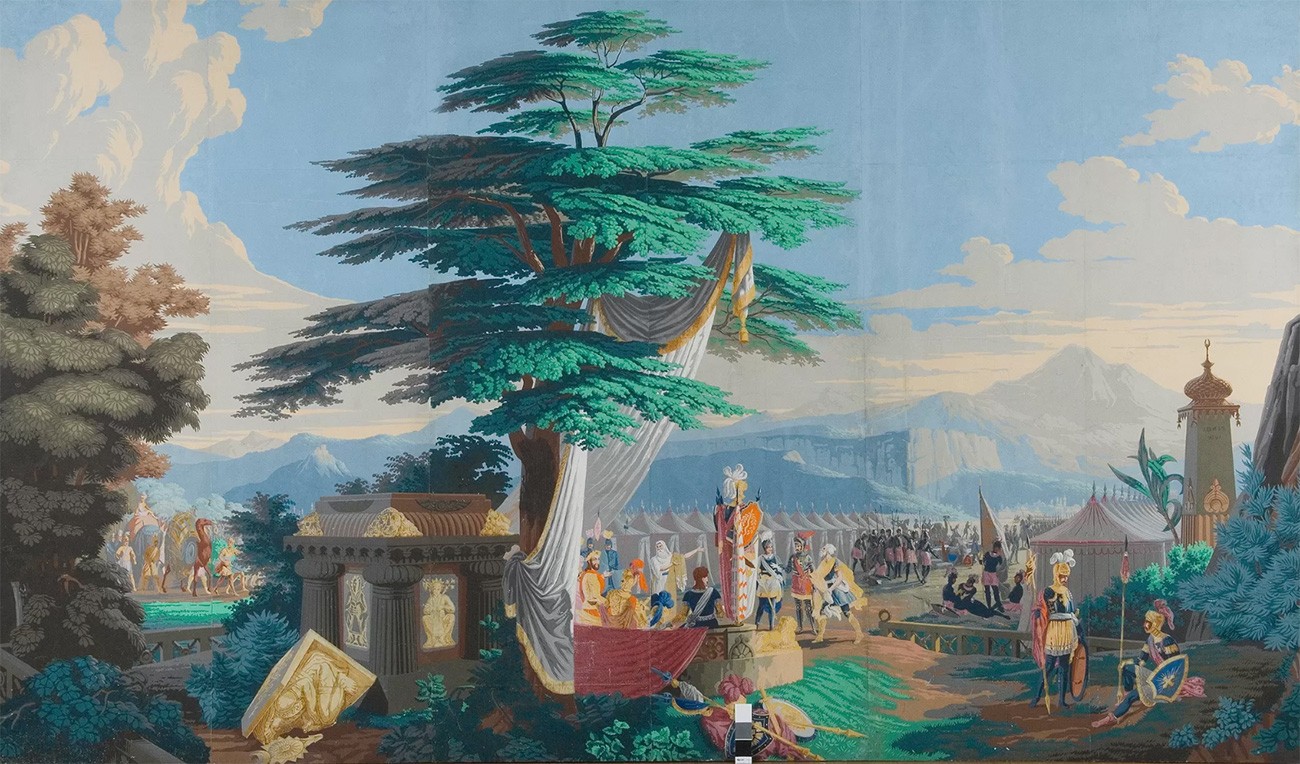 « Tombeau de Clorinde et Camp des croisés » © Musée des Arts Décoratifs