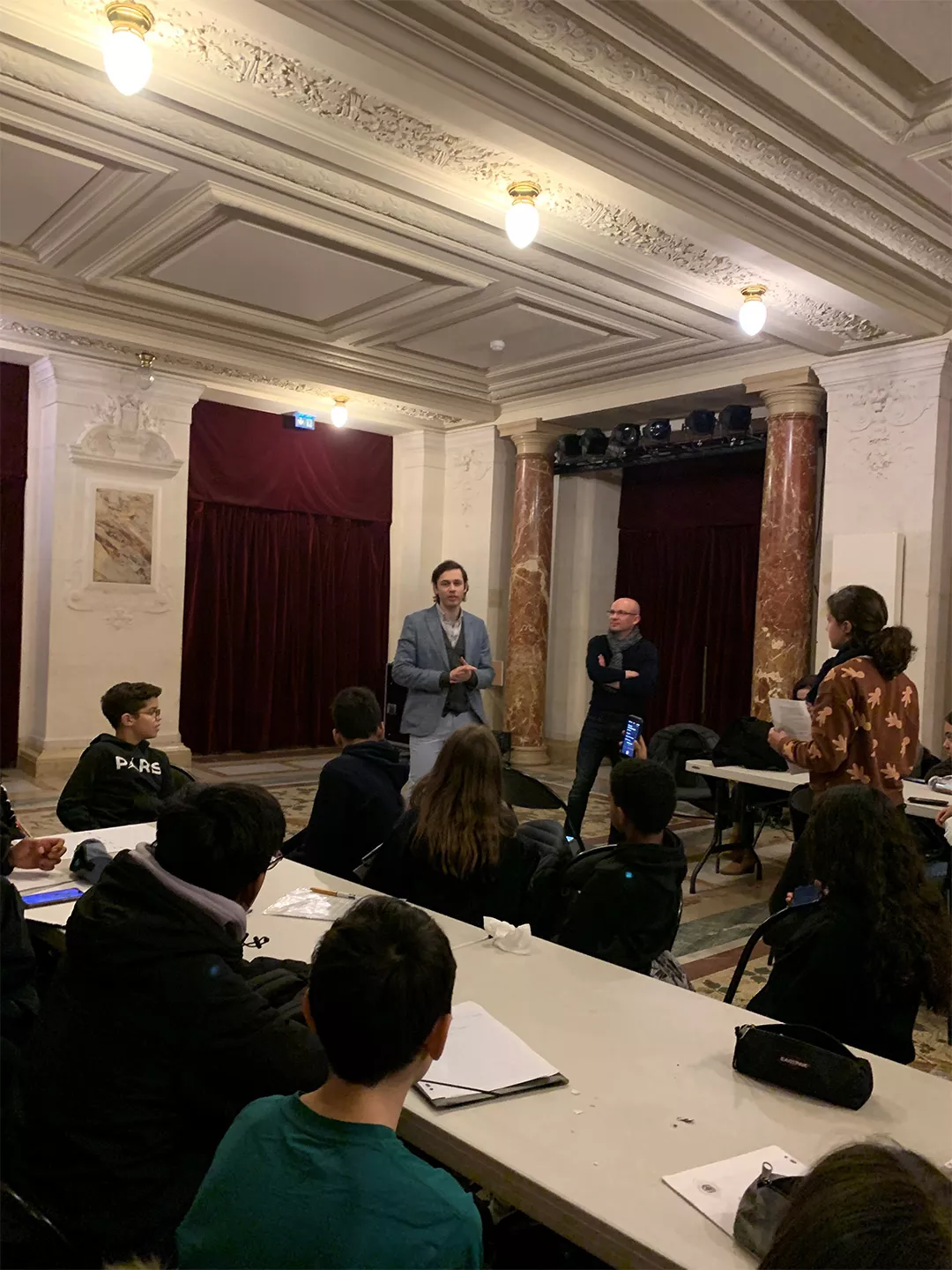 Création de podcasts avec le Collège Maréchal Leclerc Puteaux autour de La Petite Boutique des horreurs