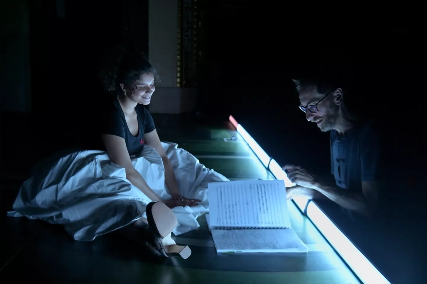 Rehearsals of Zémire et Azor