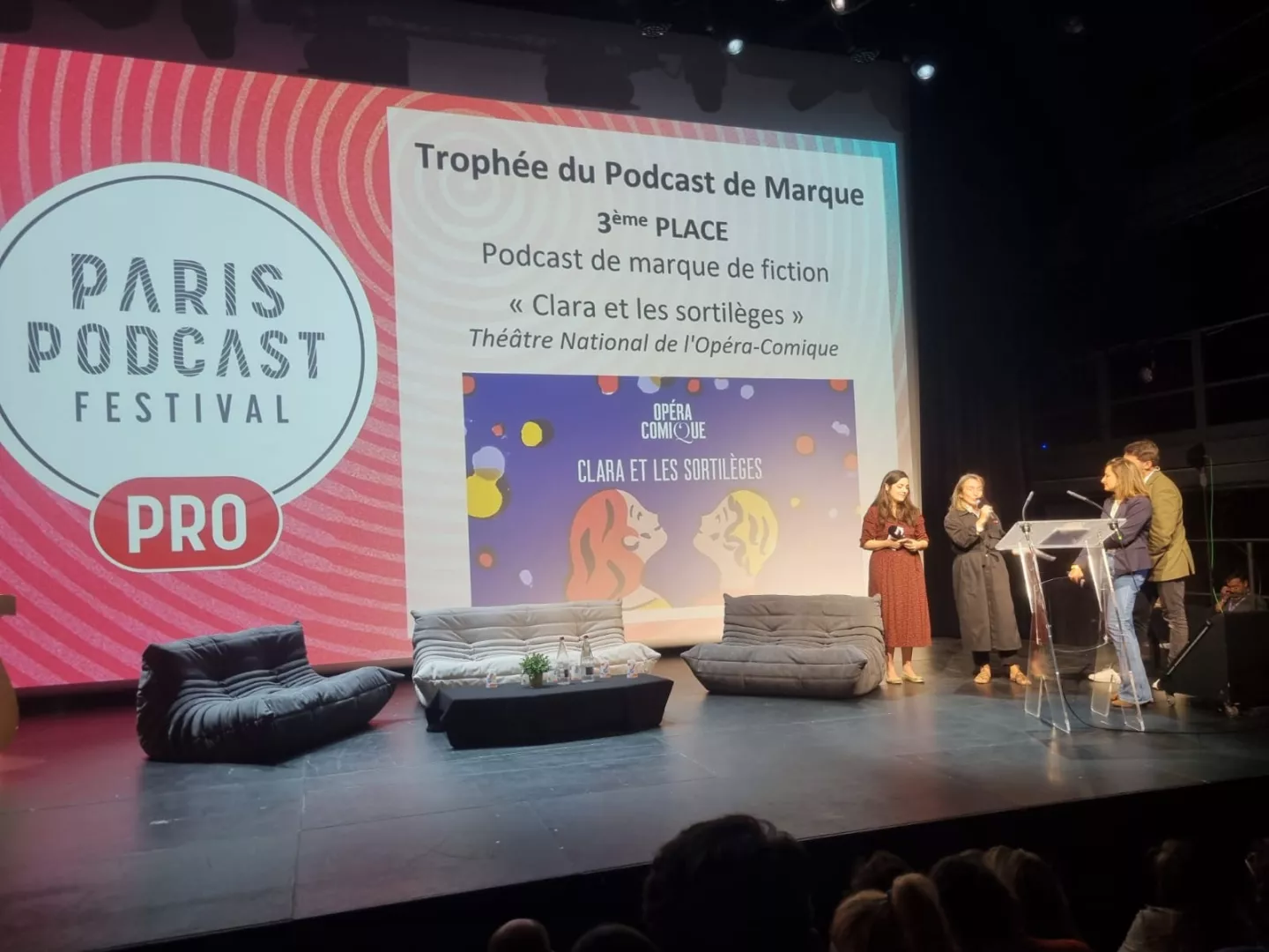 « Clara et les sortilèges » récompensé au Paris Podcast Festival
