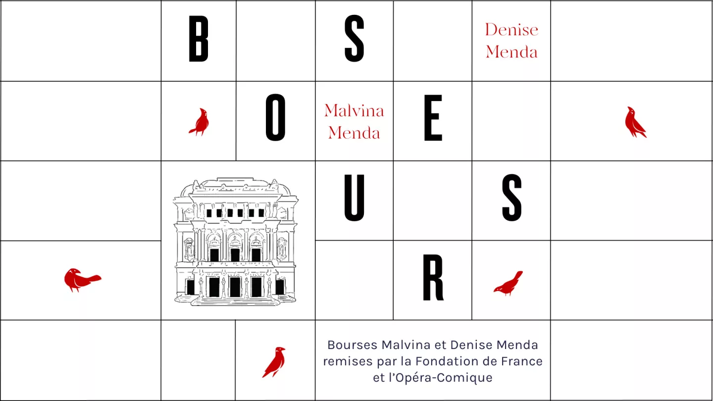 Bourses Menda pour de jeunes chanteurs lyriques 2024