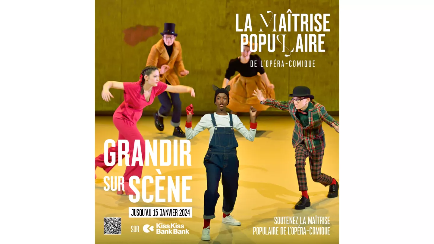 [Prolongation] La campagne de crowdfunding de l'Opéra-Comique au profit de sa Maîtrise Populaire