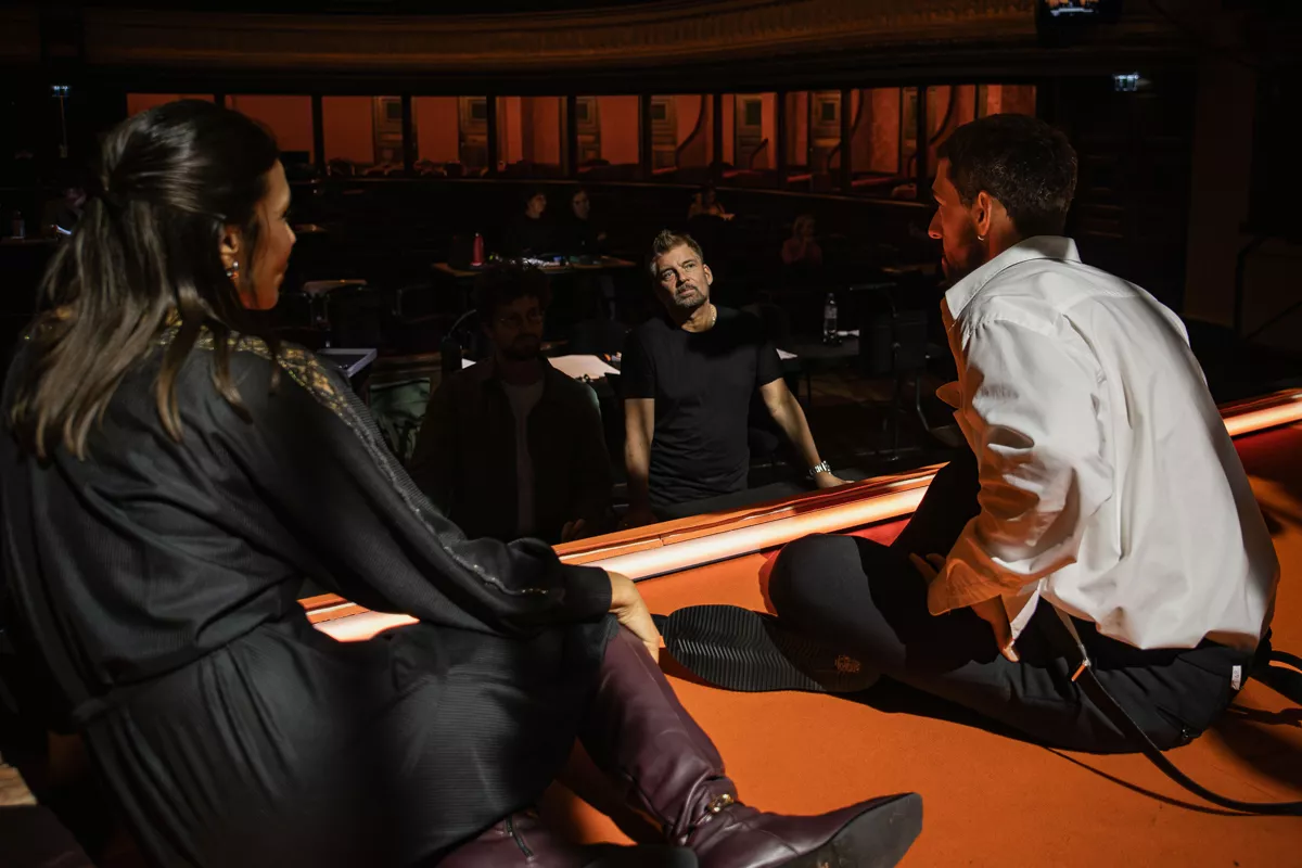 Before the premiere: Nuit sans aube in rehearsals