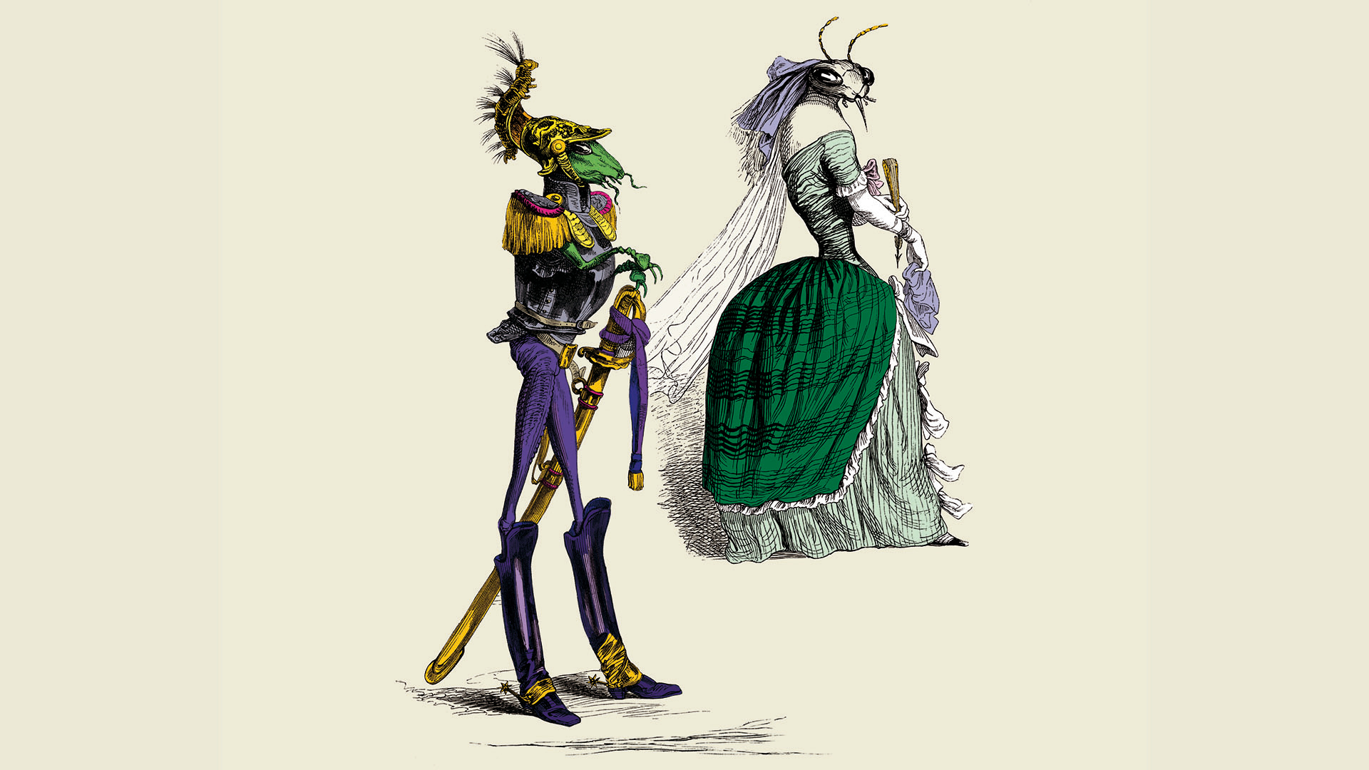 Beatrice et Bénédicte Illustration
