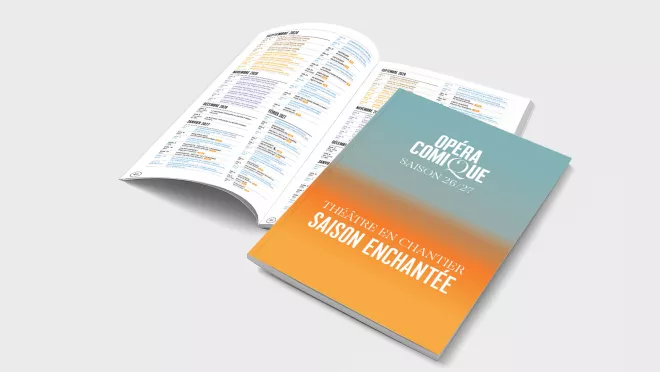 La brochure 2026-2027 de l'Opéra-Comique
