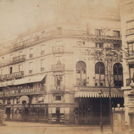 	<p>L’Opéra Comique en 1858 © BnF</p>
 