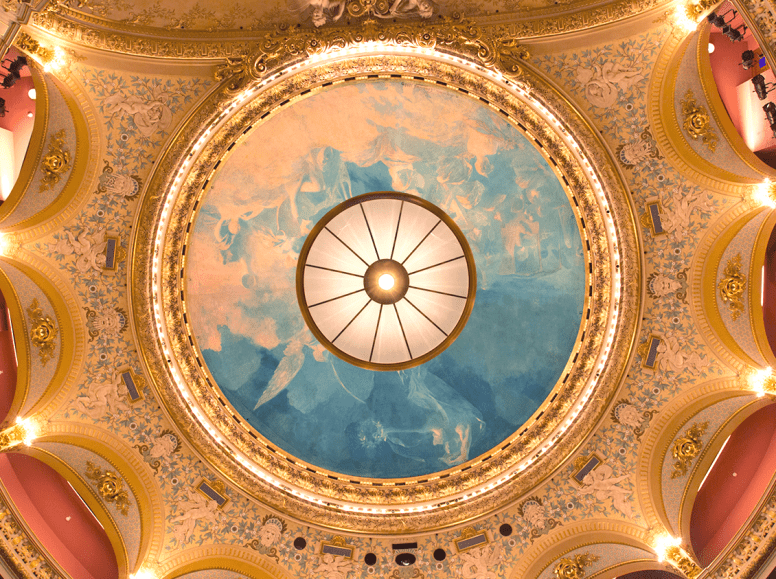 	<p>Plafond de l'Opéra Comique © Puppets</p>
 