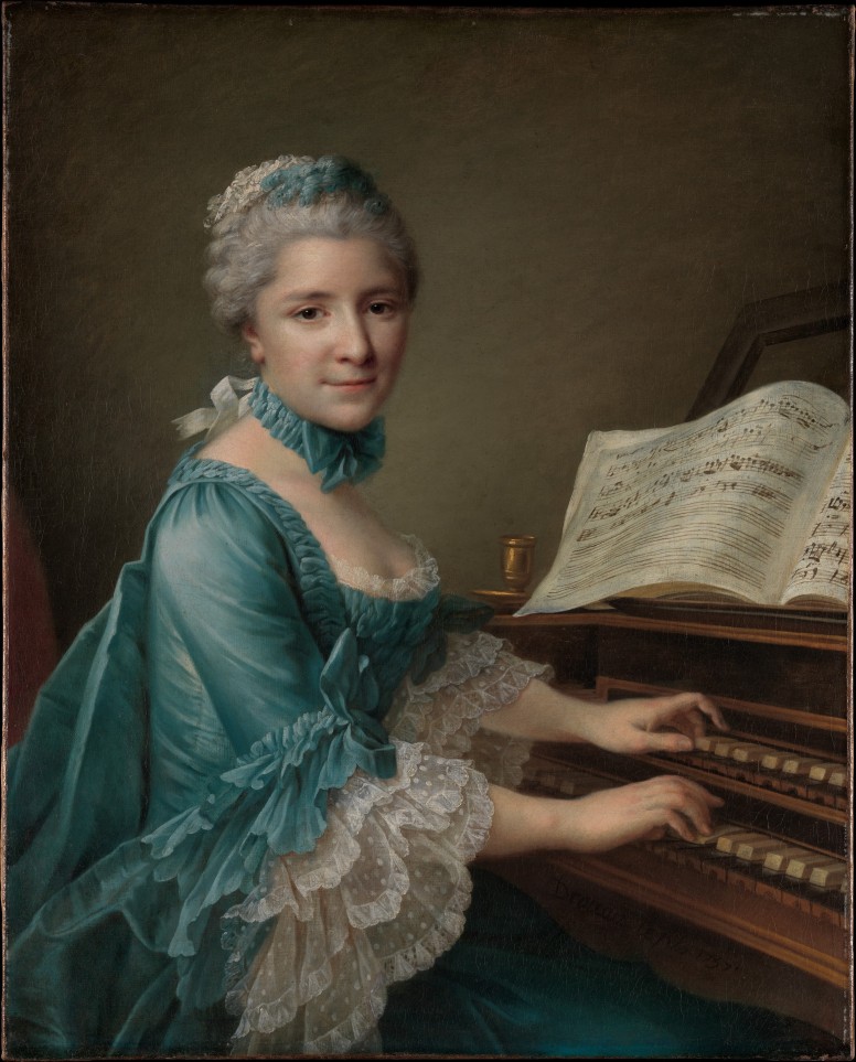 	<p>Justine Favart, par François-Hubert Drouai, 1757 © MetMuseum</p>
 