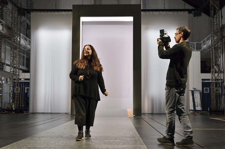 Répétition de Hamlet aux ateliers Berthier © Stefan Brion