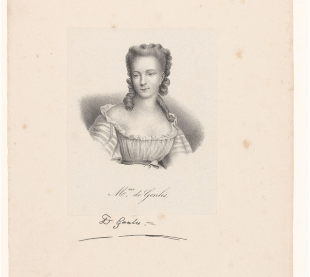 	<p>« Portrait de Félicité de Gensli », anonyme, @Rijksmuseum</p>
 