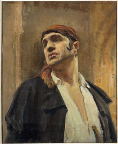 	<p>Lucien Muratore en Don José, portrait par Léon-Charles Canniccioni, c. 1925 © Paris Musées</p>
 