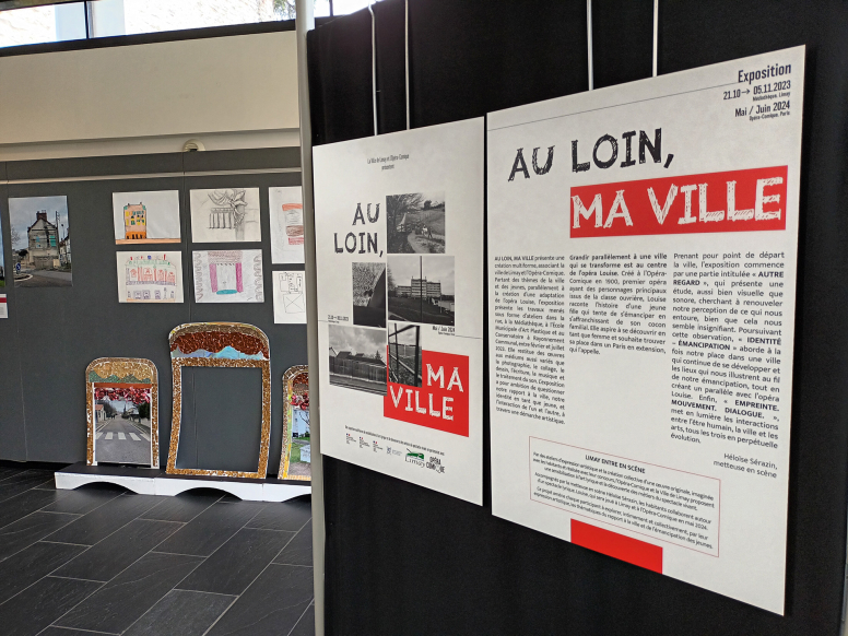 Exposition "Au Loin Ma Ville" à Limay