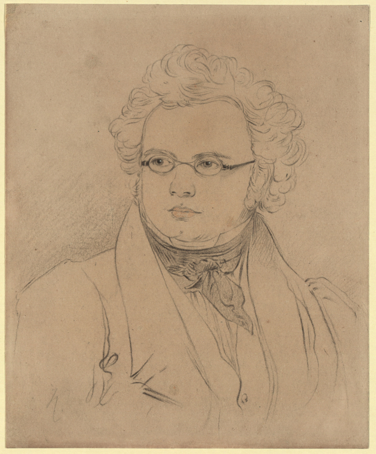	<p>Franz Schubert par son ami Josef Eduard Teltscher (1801-1837), portraitiste viennois également proche de Beethoven</p>
 